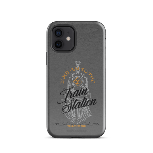 Yellowstone Train Station Tough Phone Case - iPhone