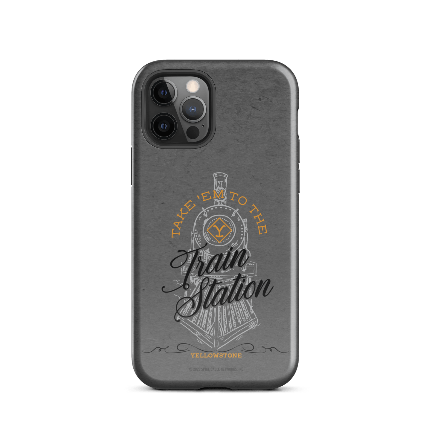 Yellowstone Train Station Tough Phone Case - iPhone