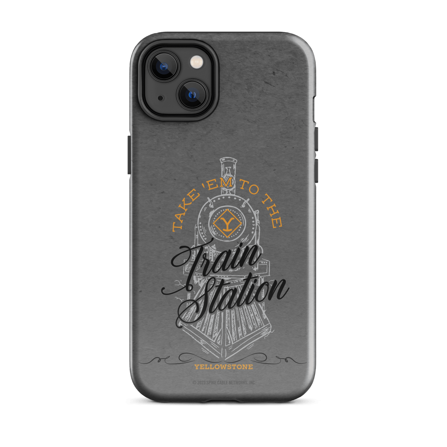 Yellowstone Train Station Tough Phone Case - iPhone