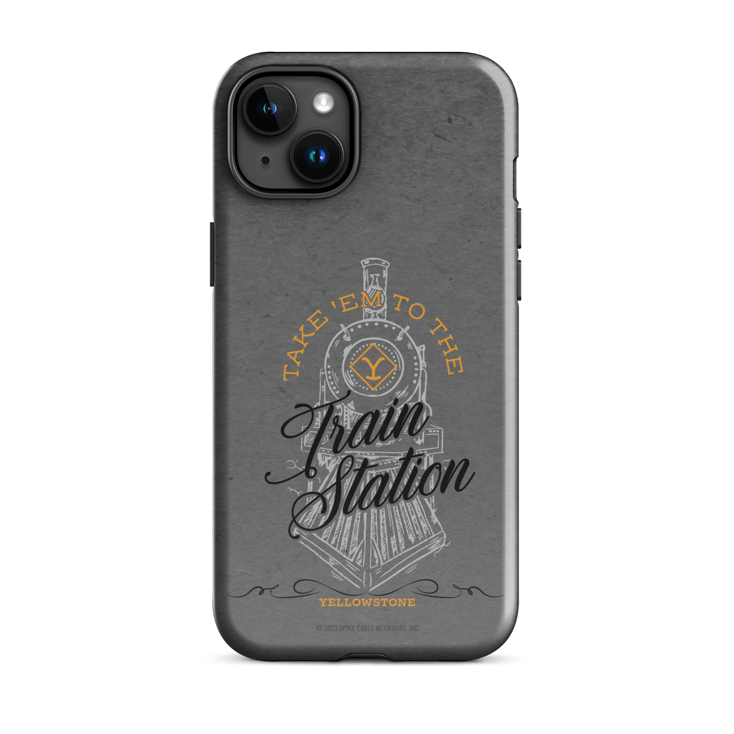 Yellowstone Train Station Tough Phone Case - iPhone