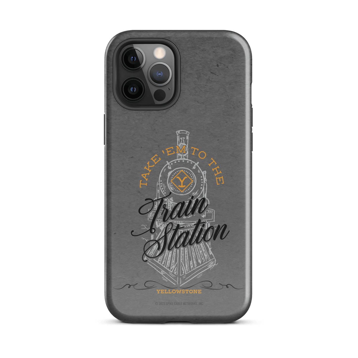 Yellowstone Train Station Tough Phone Case - iPhone