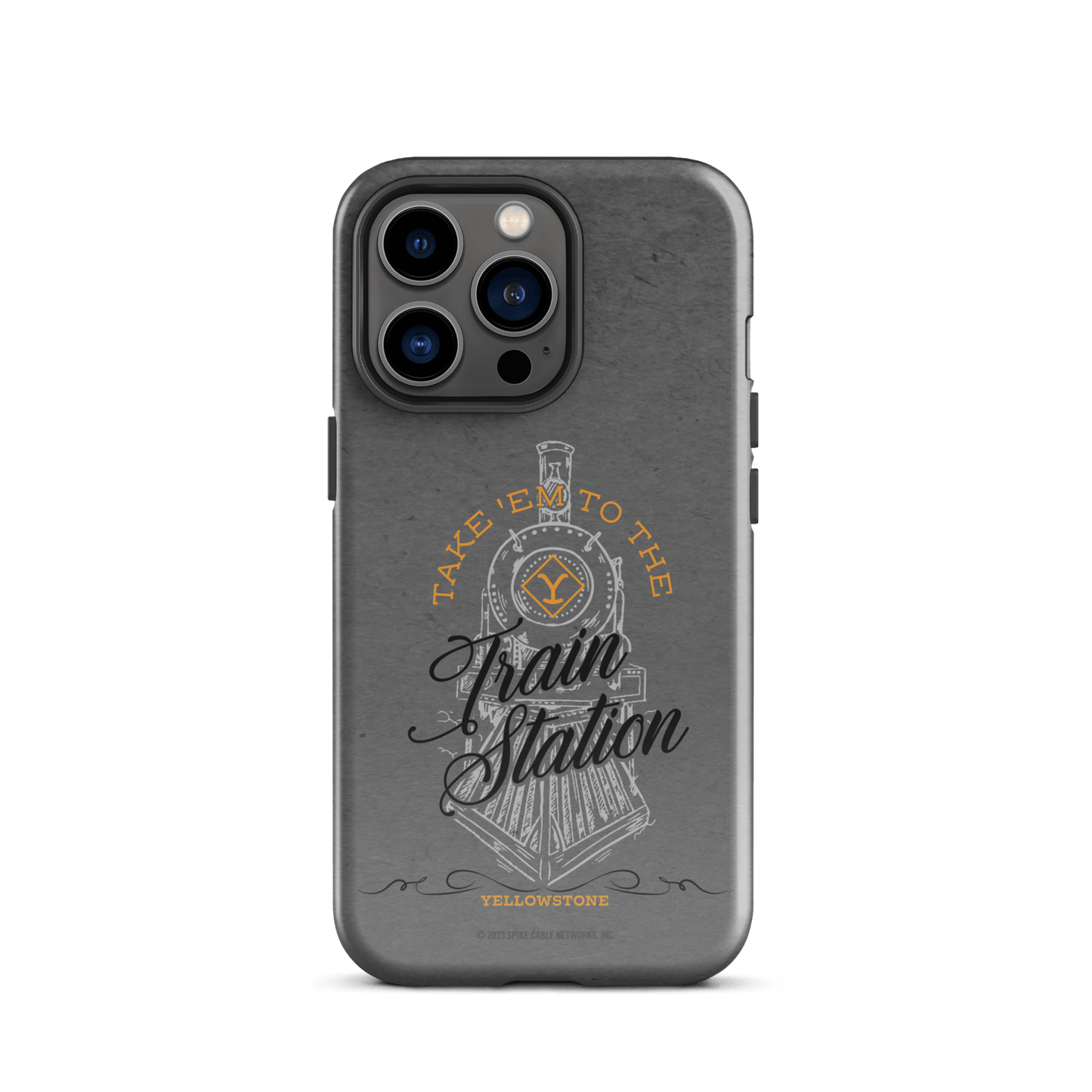 Yellowstone Train Station Tough Phone Case - iPhone