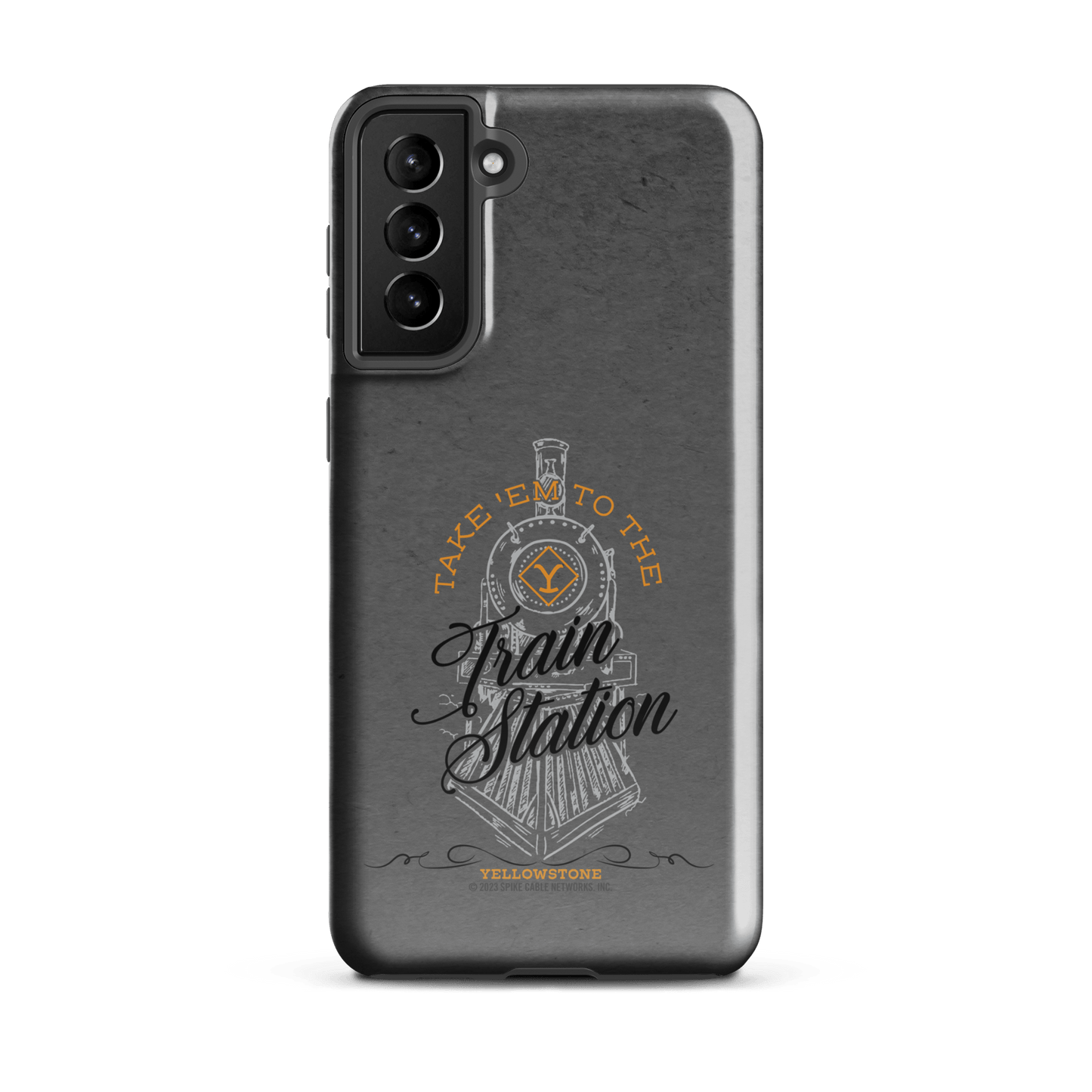 Yellowstone Train Station Tough Phone Case - Samsung