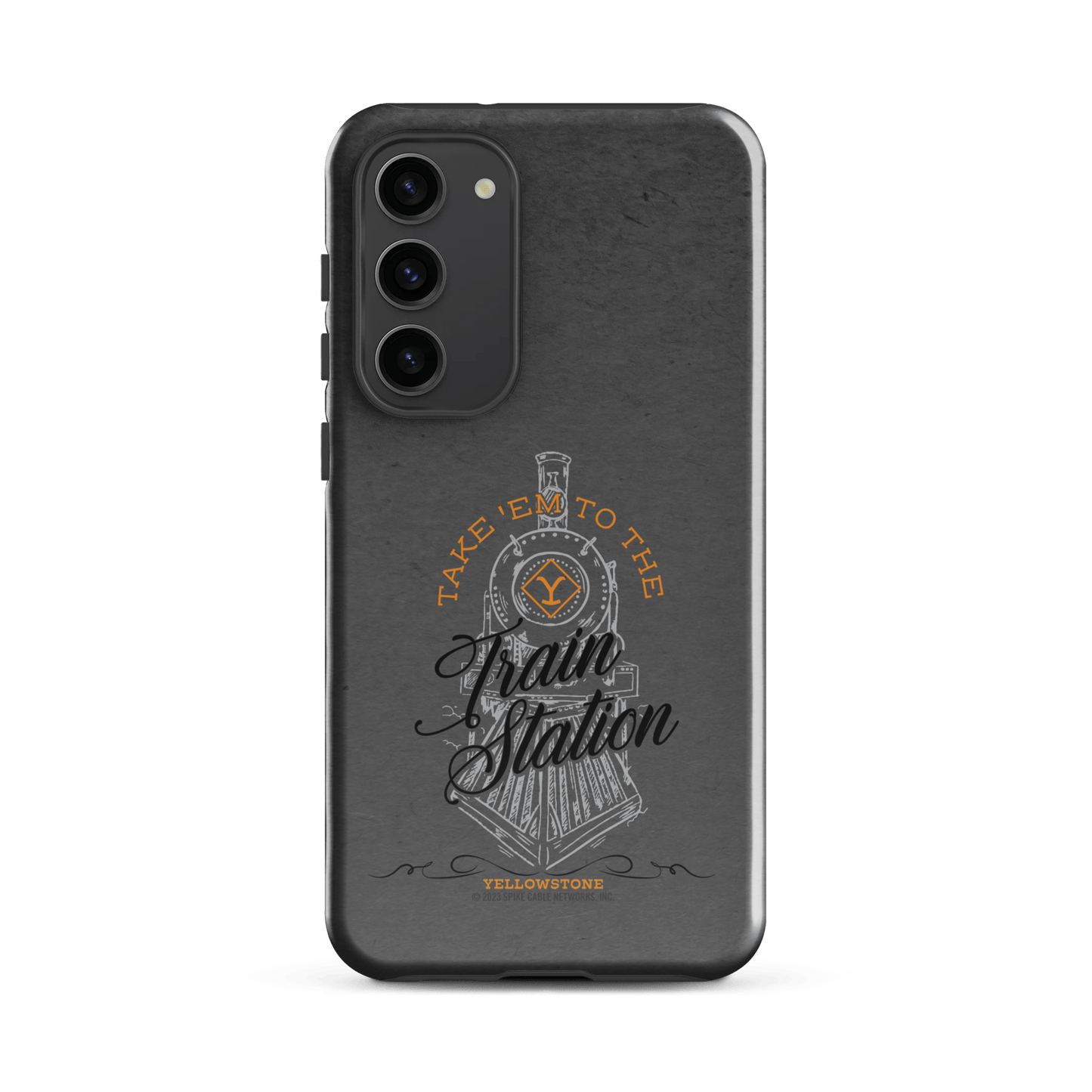 Yellowstone Train Station Tough Phone Case - Samsung