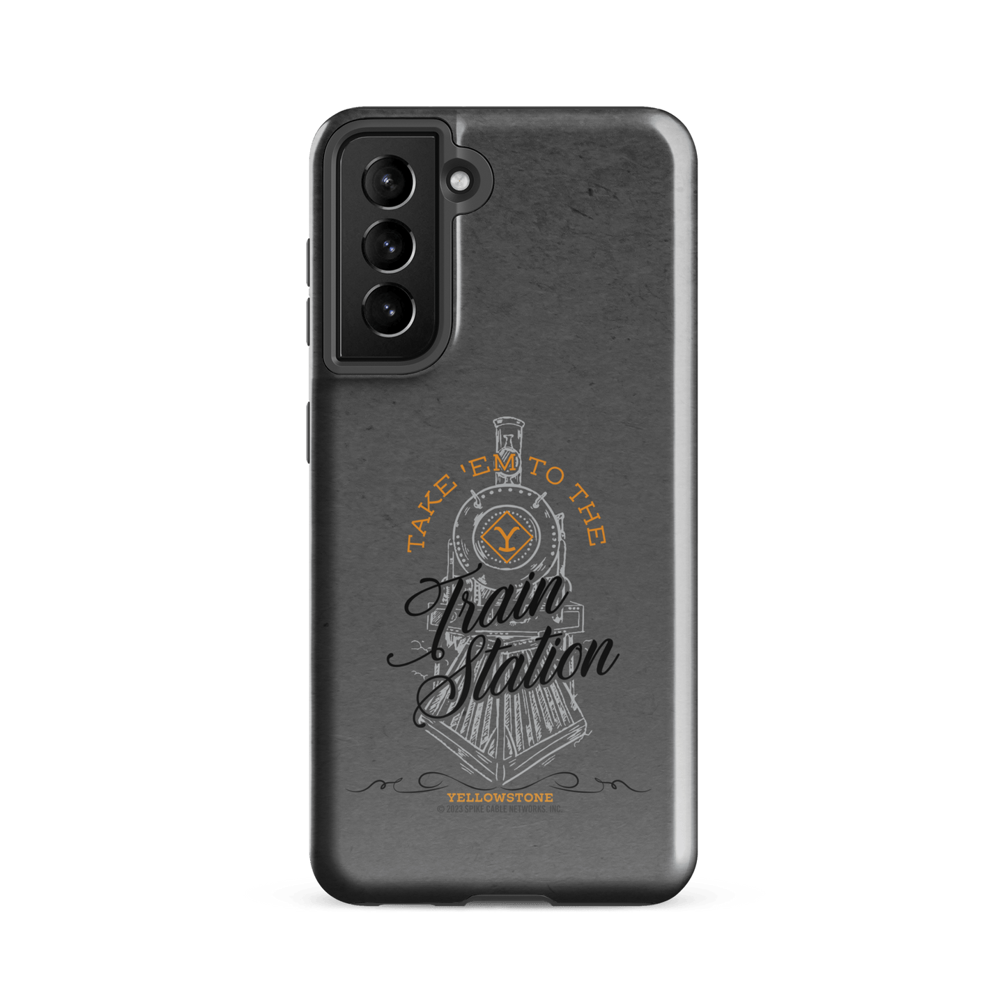 Yellowstone Train Station Tough Phone Case - Samsung