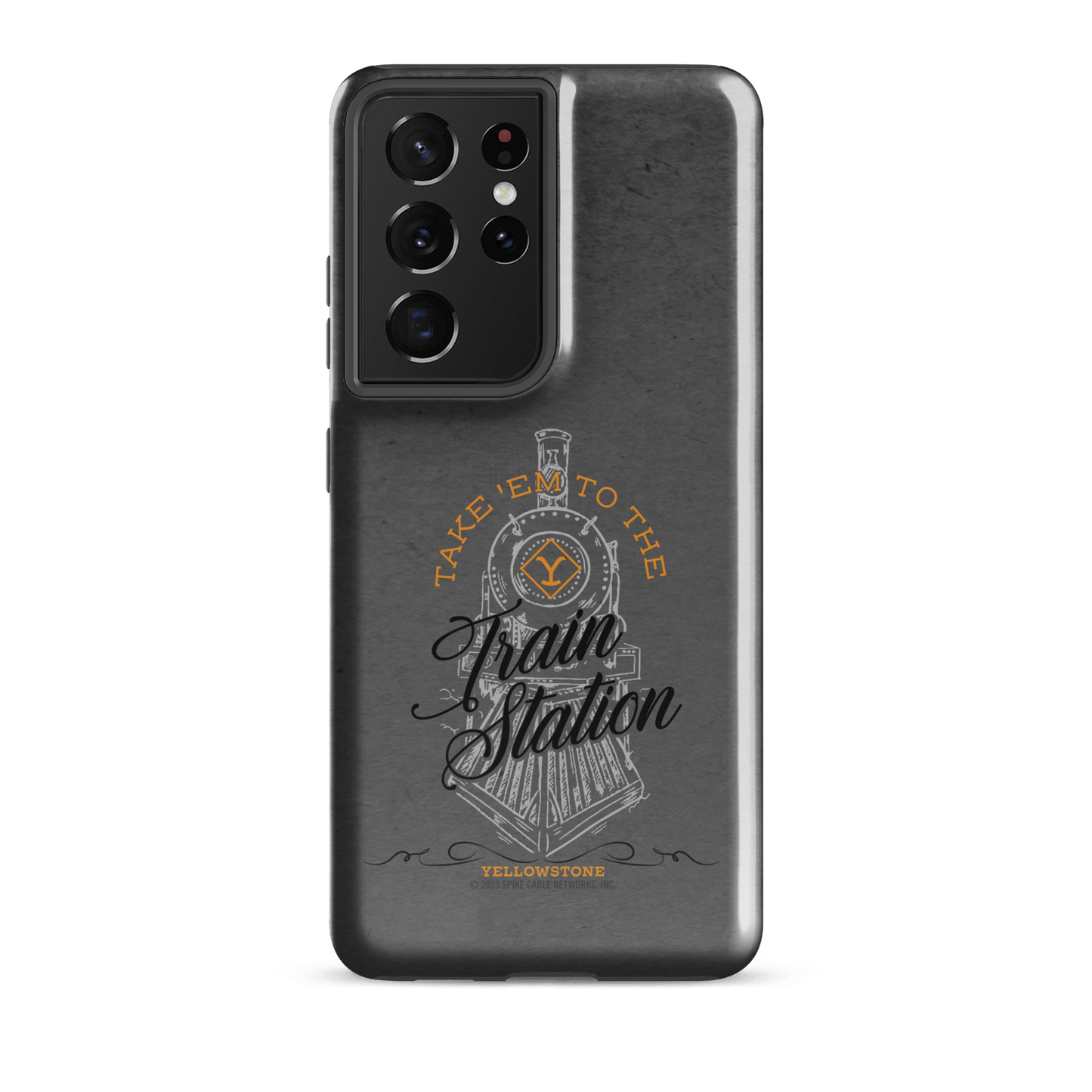 Yellowstone Train Station Tough Phone Case - Samsung