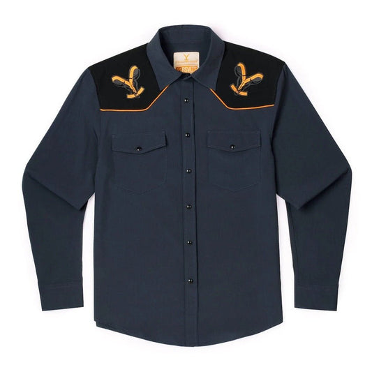 Yellowstone x RSLVTs Long Sleeve Roper Shirt