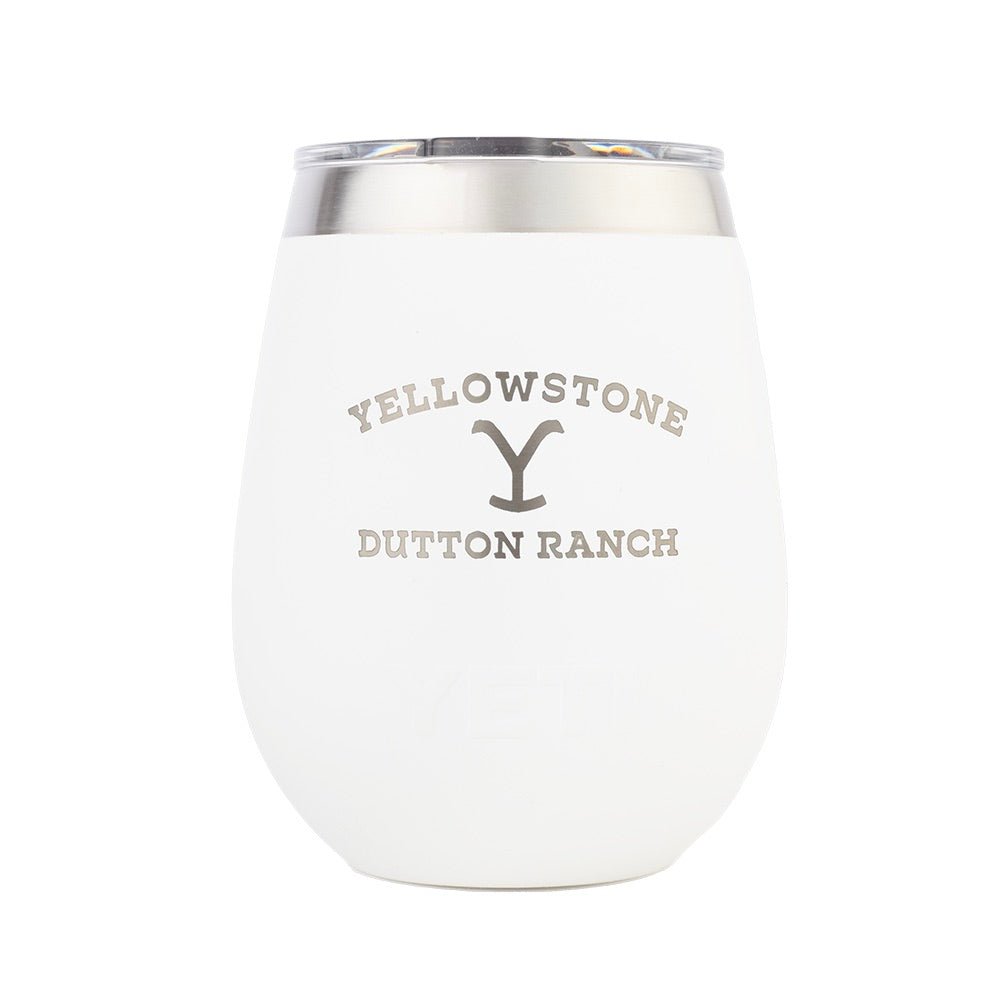 Yellowstone x Yeti Rambler®️ 10 oz Wine Tumbler