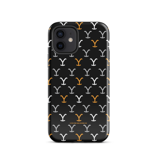 Yellowstone Y Pattern Tough Phone Case - iPhone