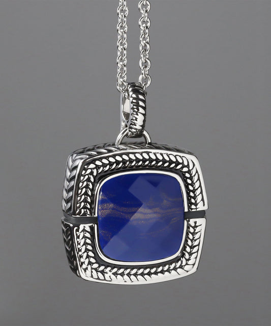 Lapis Blue/Rhodium