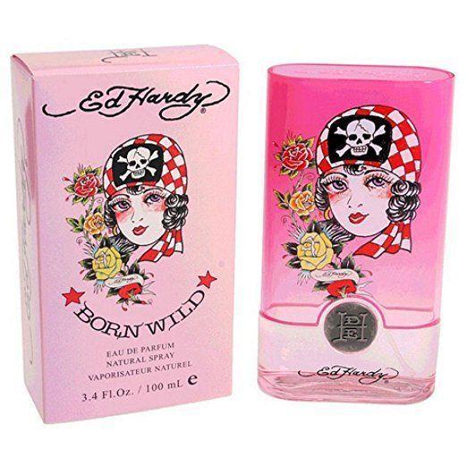 Ed Hardy Born Wild Eau De Parfum Natural Spray 3.4 Fl Oz