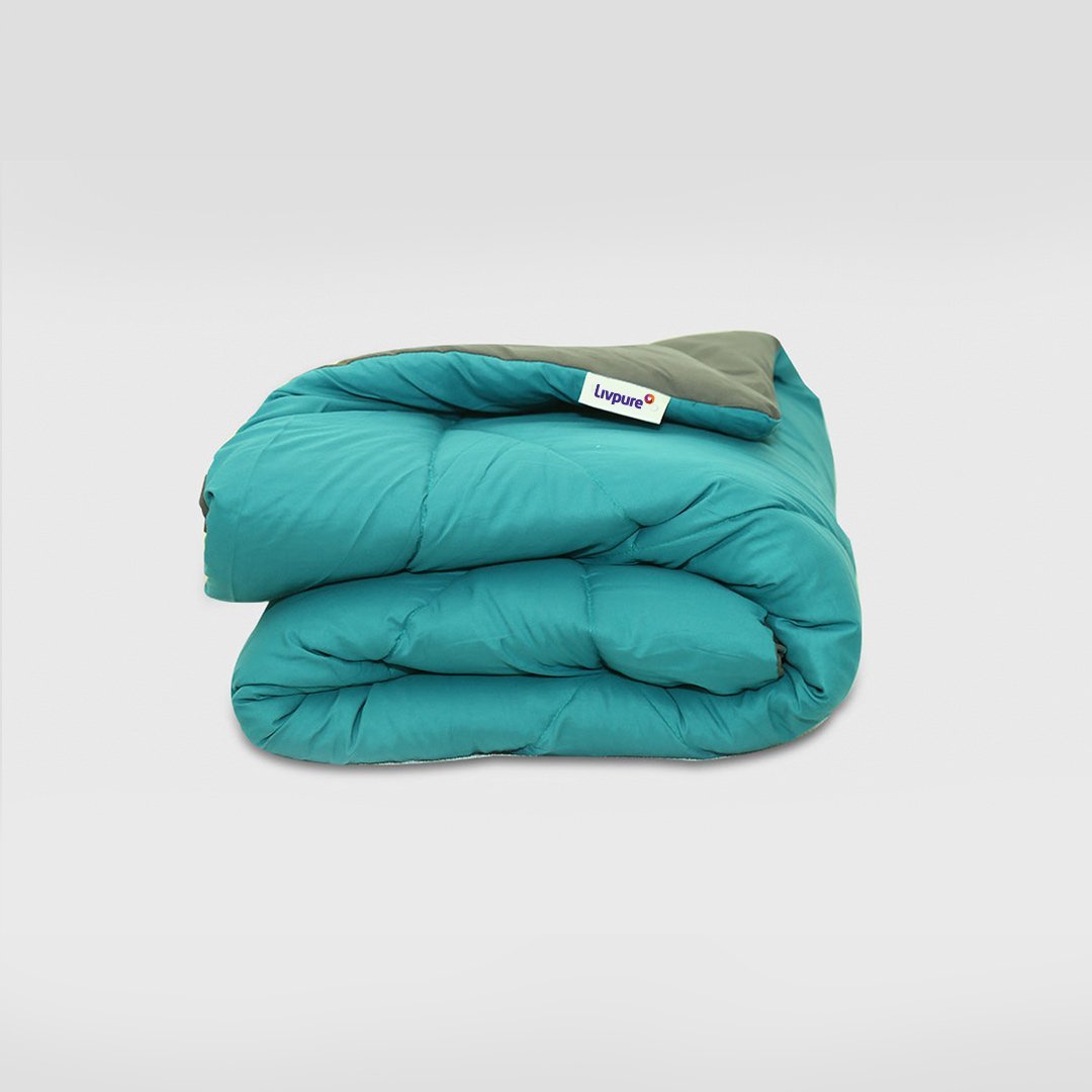 All Weather Comforter Teal Blue